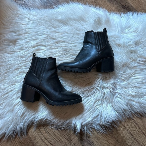 ZARA Heel Ankle Boots Black - Picture 2 of 7